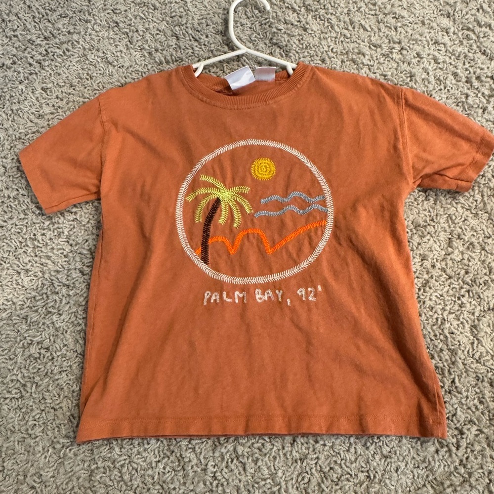 ZARA Boys Summer Palm Tree T-Shirt